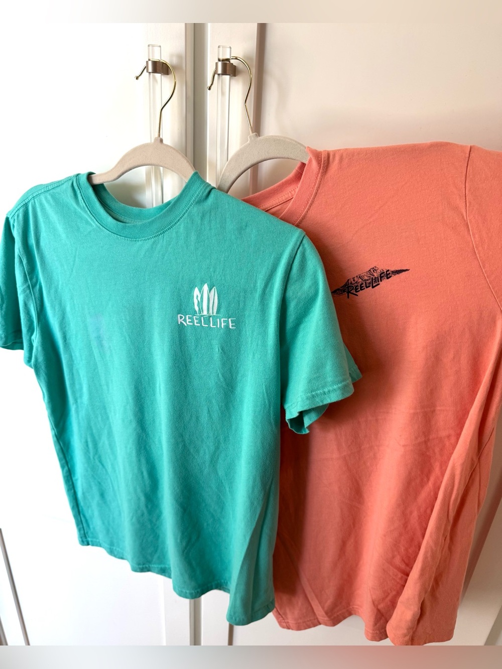Set of 2-Men’s Reel Life Brand Tees